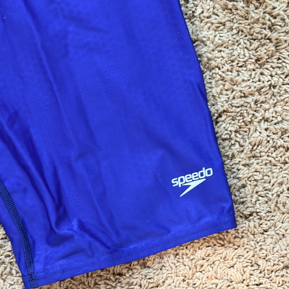 Speedo Blue  - Peacoat Pro LT Jammer Shorts Mens Size 36 New - Picture 2 of 4